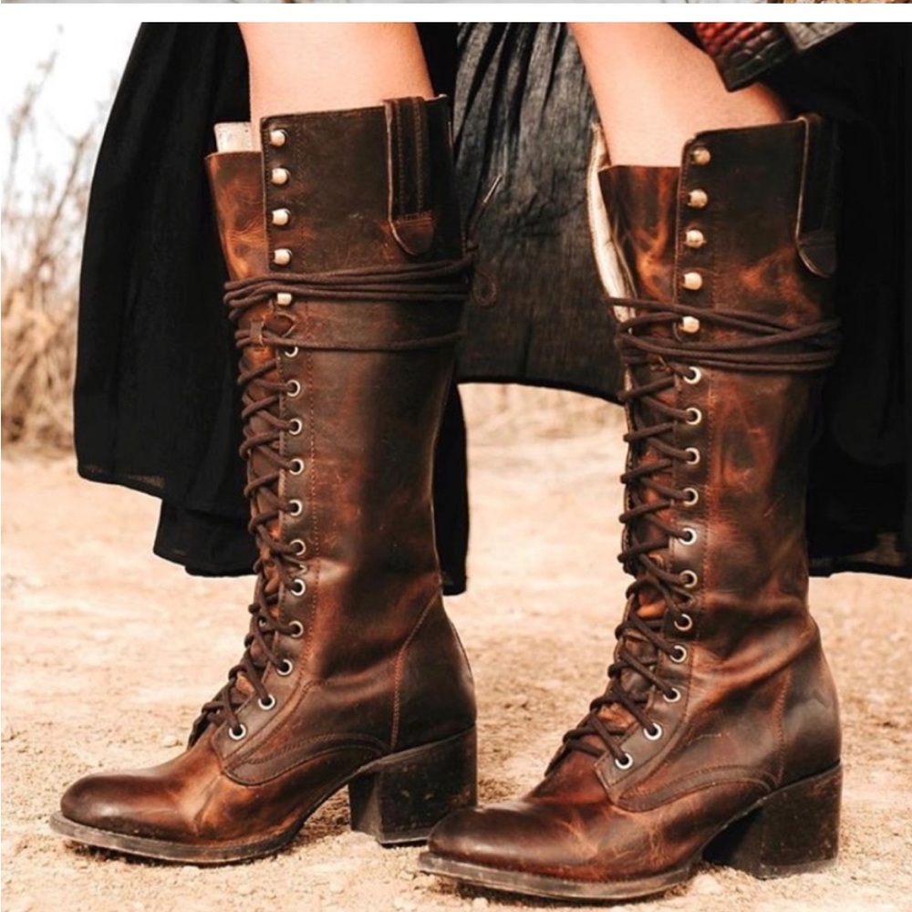 Freebird by Steven Grany Chocolate Tall Boots.